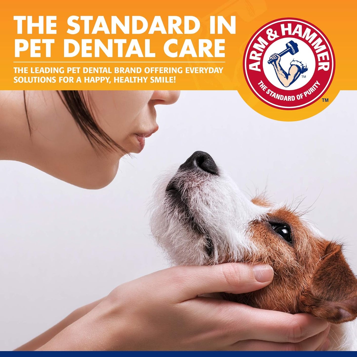 for Pets Tartar Control Dog Dental Care Kit, Banana Mint Flavor Toothpaste with Baking Soda, Double-Sided Toothbrush and Finger Brush Included, 2.5 Oz, 3-Piece